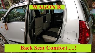 Back Seat Comfort of Wagon R [upl. by Elum]