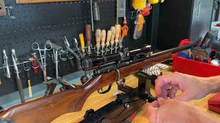 Scoping a Marlin 783 A Tube Fed JM Stamped 22mag Rifle [upl. by Lothario728]