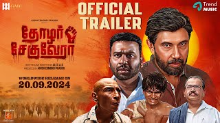 Thozhar Cheguevara  Trailer  Sathyaraj  Alex AD  Anish Edmond  Nanjil Sampath  Cool Suresh [upl. by Glasgo614]