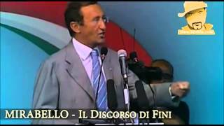 Gianfranco Fini  Discorso di Mirabello [upl. by Odlaumor]