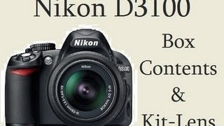 Nikon D3100 DSLR Camera Review And Box Contents [upl. by Aniala]