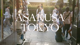 Street Photography Japan Asakusa w Sony α7Ⅳ  FE24105mm F4  POV [upl. by Seravart879]