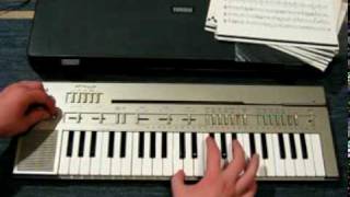 Yamaha PC100 Portasound Keyboard [upl. by Zelma]