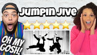 WHAT IN THE WORLD FIRST TIME HEARING Jumpin Jive  Cab Calloway and the Nicholas Brothers REACTION [upl. by Nosnarb720]