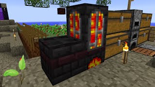 Minecraft Mods Regrowth  CRUCIBLE FURNACE E06 Modded HQM [upl. by Mathian]