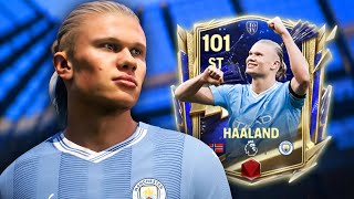 UTOTY Haaland  Worth The Hype FC MOBILE [upl. by Enileve]