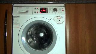 Bosch logixx WAS32461GB Washing Machine  Easy Care 40 Eco Perfect  Aqua Plus mini load [upl. by Sheaff]