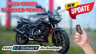 Bajaj Pulsar 125 New Model 2024 Detailed Review  New Features  Mileage  Top Speed  Price [upl. by Shippee]