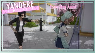 Expelling Amai OLD  Yandere Simulator [upl. by Ahsimak82]