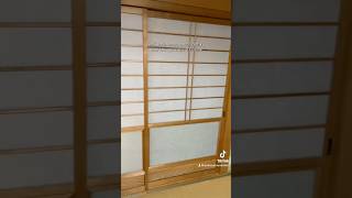 Sliding Secrets of Japan The Beauty of Fusuma and Shoji Doors shorts [upl. by Aneleh]