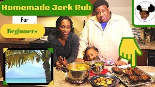 Jerk Chicken Recipe Will it Fly Rub Recipe [upl. by Maccarone491]