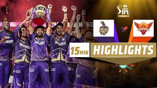 IPL 2024 Final HIGHLIGHTS KKR VS SRH [upl. by Eissirk]