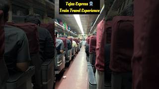 Tejas Express Food and Travel Experience tejasexpress railway youtubeshorts review [upl. by Raamal546]