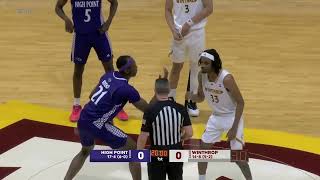 Winthrop vs High Point  2024127  NCAAB Game [upl. by Ymorej]