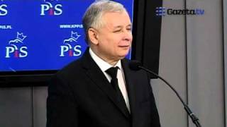 Kaczyński o błędzie Komorowskiego Wprowadzić dyktanda [upl. by Zrike345]