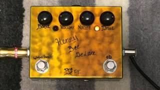 BJFE DELUXE HONEY BEE OVERDRIVEDISTORTION PEDAL [upl. by Ailedroc]