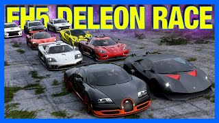 Forza Horizon 5  Need for Speed DeLeon Recreation FH5 Best Custom Maps [upl. by Petrine697]