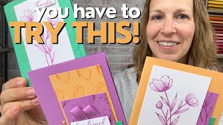 Card Making A Whole New Way  16 Cards in 30 Minutes [upl. by Keli]