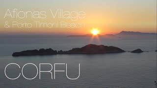 Afionas Village amp Porto Timoni Beach Corfu Greece [upl. by Phox]