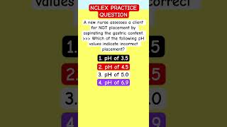 NCLEX Practice Question  Nursing NCLEX Question and Answer  ADAPT NCLEX shortvideo nclex rn [upl. by Miner]