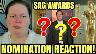 2023 SAG AWARDS NOMINATION REACTION More Surprises Than The Golden Globes [upl. by Dnumyar]