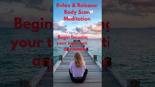 Tense and Relax Body Scan Meditation deepbreathing calmingmusic Meditation shorts [upl. by Garcon]