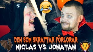 DEN SOM SKRATTAR FÖRLORAR HALLOWEENSPECIAL – TORRA SKÄMT OCH ORDVITSAR MED NICLAS amp JONATAN [upl. by Bevan]