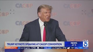 Donald Trump speaks at GOP convention in Anaheim [upl. by Anders886]