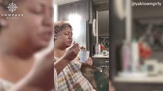 Owner Pretends to Eat Dog Food to Encourage Pet [upl. by Mattox]