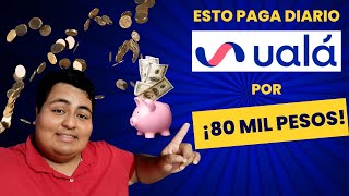 Esto paga diario Ualá por 80000 mil pesos [upl. by Nylacaj572]