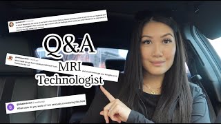 MRI Technologist QampA courses stress level finding a job amp more  Mimi Le [upl. by Nodlehs]