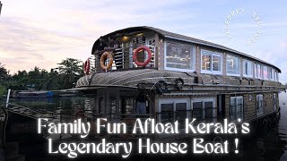 Family outing afloat Keralas legendary houseboat  FIRST TIME  Floating Dreams  Sep 2024 [upl. by Telracs200]