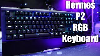 Gamdias Hermes P2 RGB Keyboard Review [upl. by Kinata684]