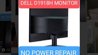 dell d1918h monitor no power  dell monitor nO power [upl. by Kenlay]