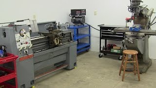 Moving the Clausing Colchester lathe [upl. by Zimmerman]