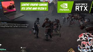 Dynasty Warriors Origins Lenovo Ideapad Gaming 3  RTX 2050 4GB HIGH GRAPHIC 30 FPS [upl. by Fugere511]