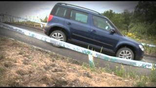 Skoda Yeti UK Test Drive [upl. by Adnaw]