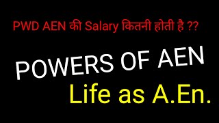 Life Of A Civil Engineer  Life as aen  works as aen  Pwd Aen Salary  Job profile of Rpsc aen [upl. by Ellivro]