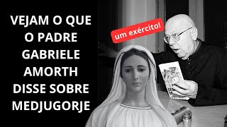 Vejam o que o Padre Gabriele Amorth disse sobre MEDJUGORJE [upl. by Slohcin]