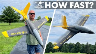 How Fast Is A 3D Printed Plane  Eclipson Cobra [upl. by Namrehs]