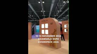 1214 NOVEMBER 2024ASIAWORLDEXPO COSMOPACK ASIA cosmoprofasia cosmopackasiaskincare cosmetics [upl. by Yttap]