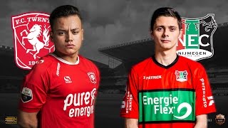 Jaimy van den Boogaard  Romano Jansen  FC Twente  NEC Nijmegen  Speelronde 31  EDivisie [upl. by Mortie312]