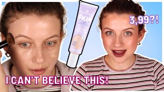 NEW ESSENCE SKIN TINT FIRST IMPRESSION  WEAR TEST [upl. by Elleined]