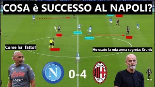 Ecco come Pioli ha messo in crisi il Napoli  NAPOLI MILAN ANALISI TATTICA [upl. by Emmy]