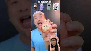 MAKAN MOCI LABUBU mukbang food reaction [upl. by Annaili]