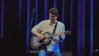 John Mayer  Clarity Live Solo Acoustic  Philadelphia PA  1072023 [upl. by Jollanta]