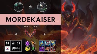 Mordekaiser Top vs Skarner  KR Grandmaster Patch 1412 [upl. by Ynnal]