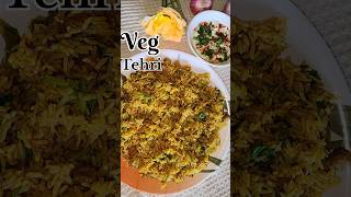 Uttar Pradesh famous Tehari recipe😋😋Veg Tehari recipe shorts ytshorts viralshorts tehritrending [upl. by Cirenoj]