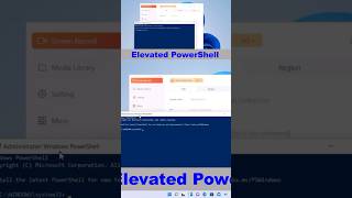 How to run powershell in elevated mode [upl. by Anitnas199]