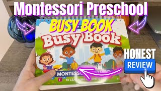 Inside Look at the Montessori Busy Book for Learning Development [upl. by Kjersti]